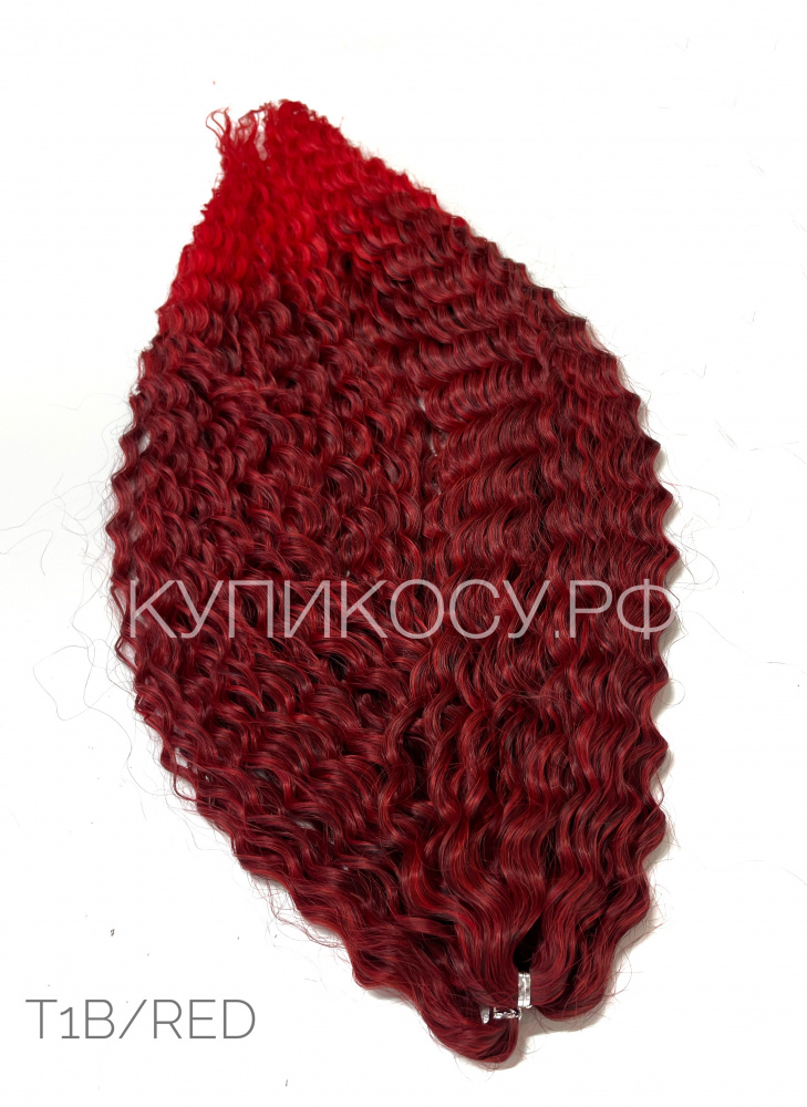 Кудри Ариель T1B/RED (80см)