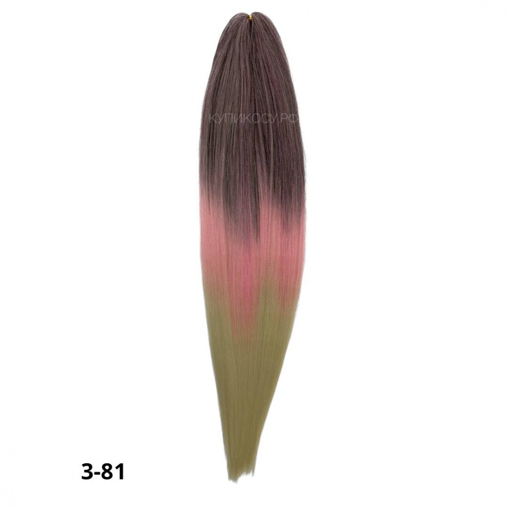 Канекалон Cocktail 3-81 (1B/Pink/613)