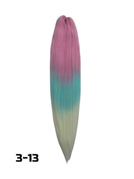 Канекалон Cocktail 3-13 (Pink/Mint/White)