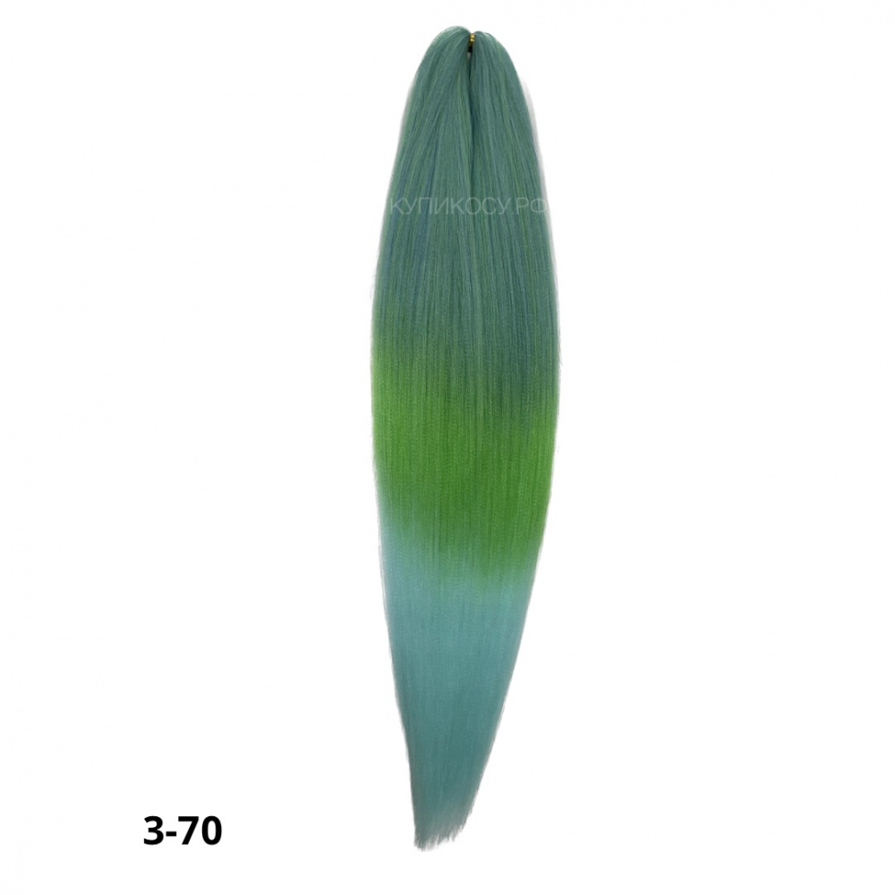 Канекалон Cocktail 3-70 (LBlue/Green/LMint)