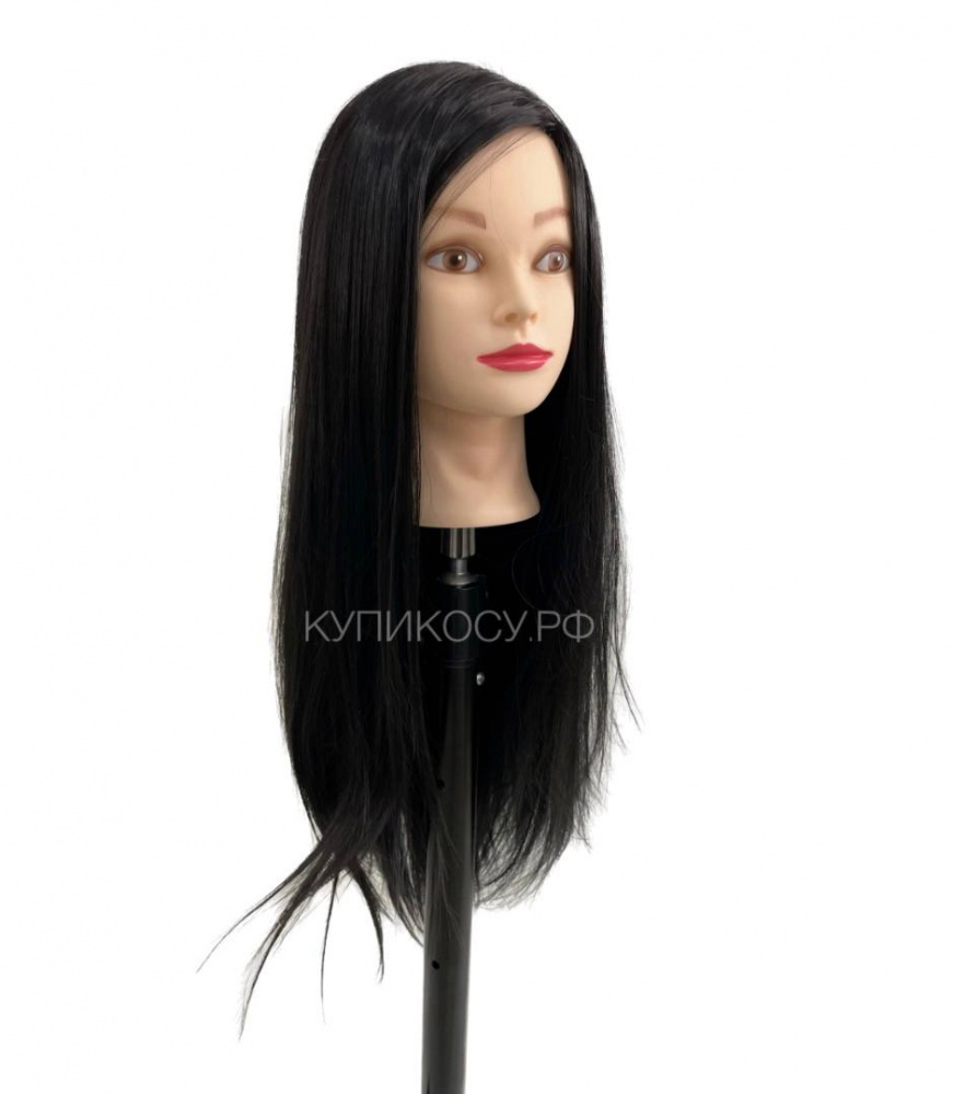 Манекен голова 60см (черный)