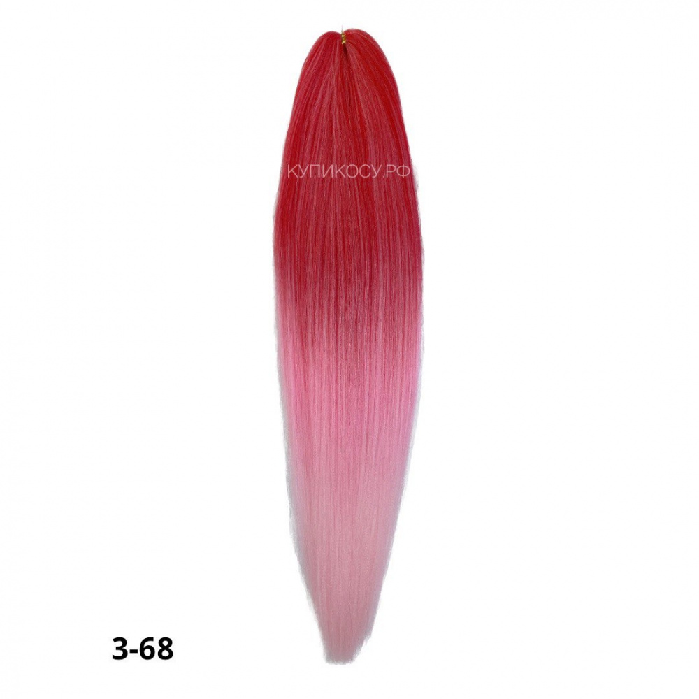 Канекалон Cocktail 3-68 (Red/Pink/LPink)